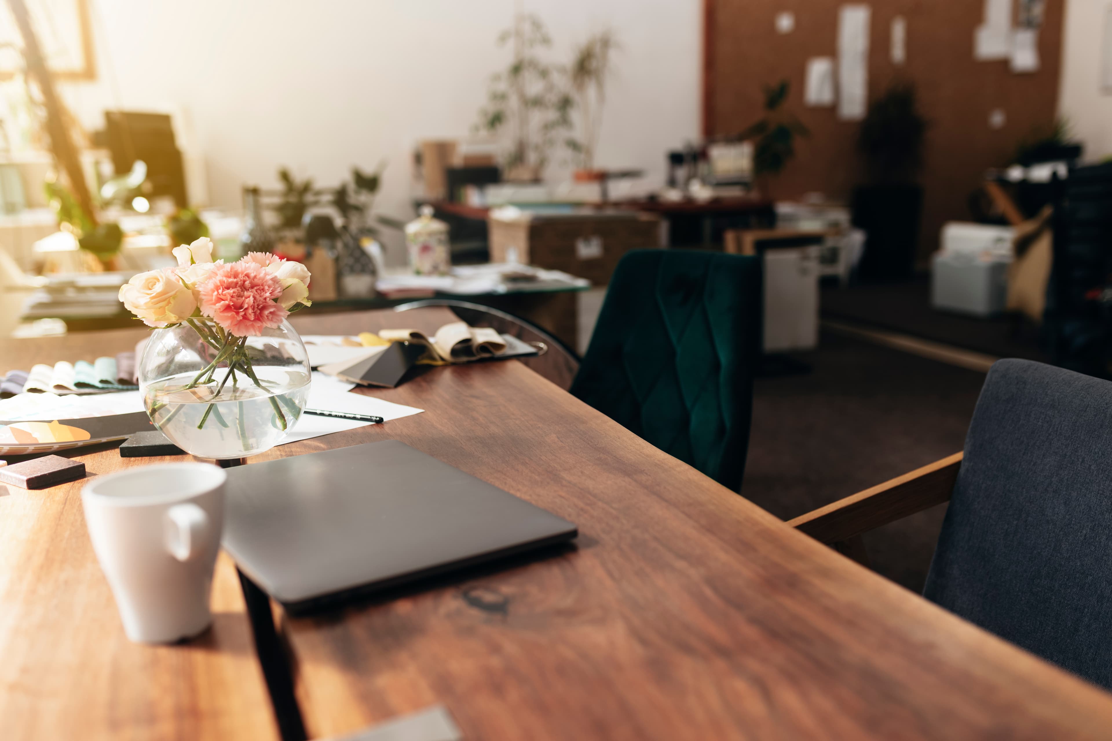 Marketing team at work